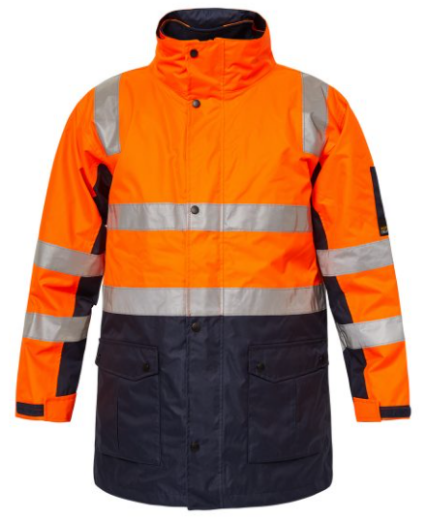Picture of HI VIS 4 IN 1 JACKET WITH TAPE